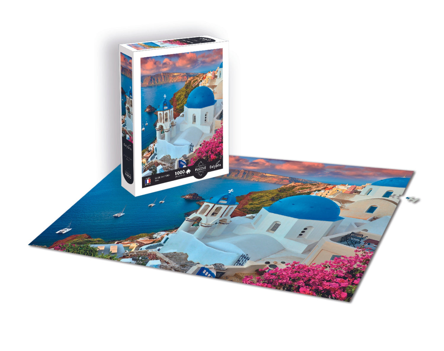 Puzzle 1000 dílků - Krajina - Santorini - Řecko