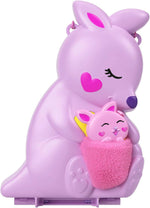 Mattel Polly Pocket - Mama & Joey Kangaroo Bag (HKV50)