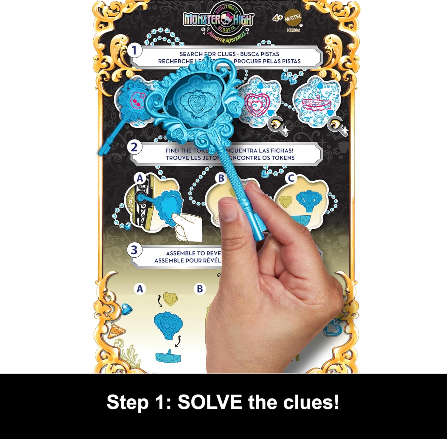 Mattel Monster High: Skulltimate Secrets Monster Mysteries – panenka Cleo DeNile (HXH86)