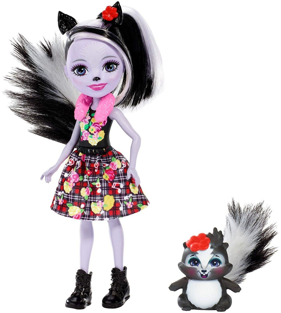 Mini panenka Mattel Enchantimals - Sage Skunk & Caper (FXM72)
