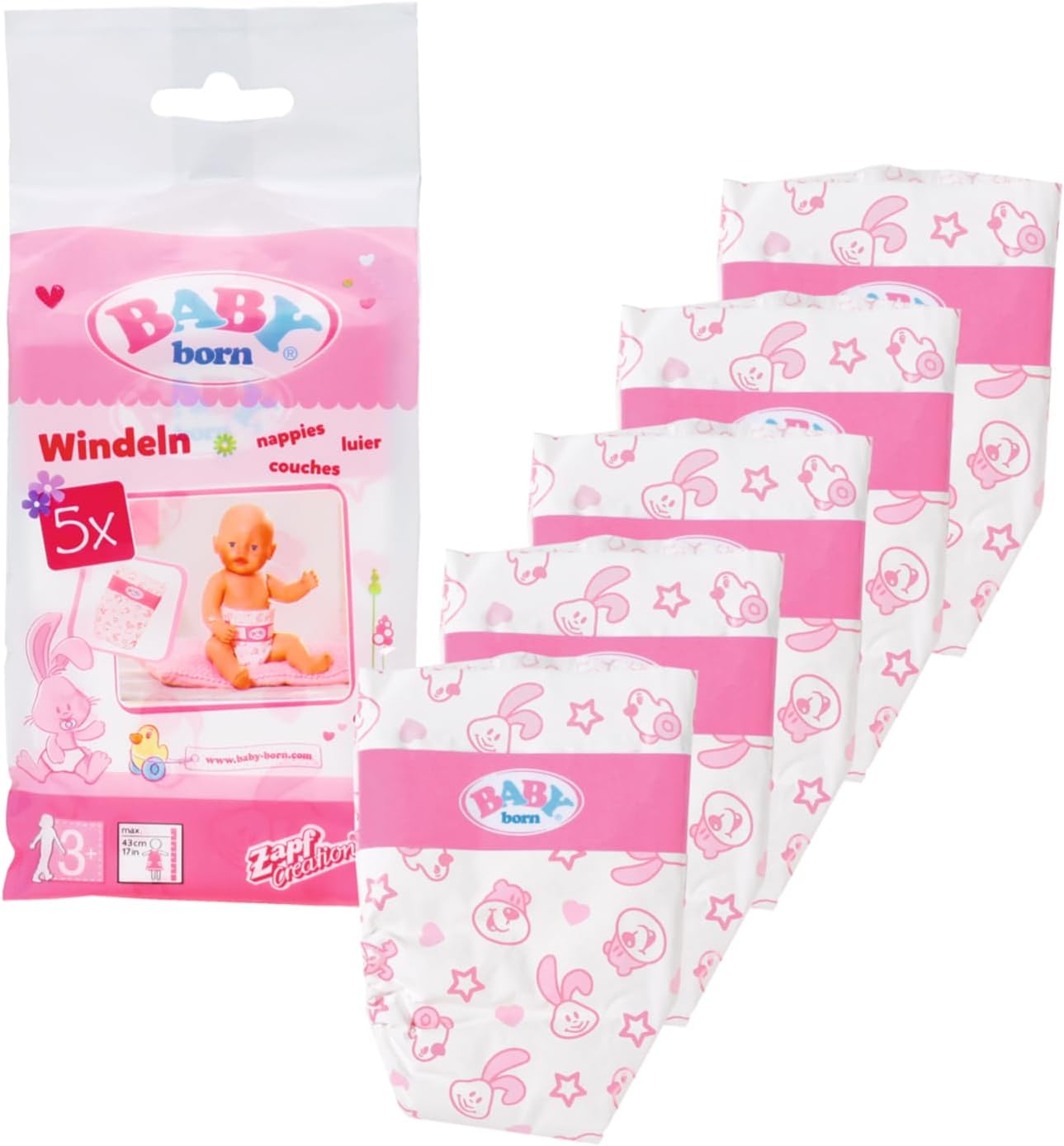 Zapf Creation: Baby Born - Plenky (5 kusů) (826508-116718)