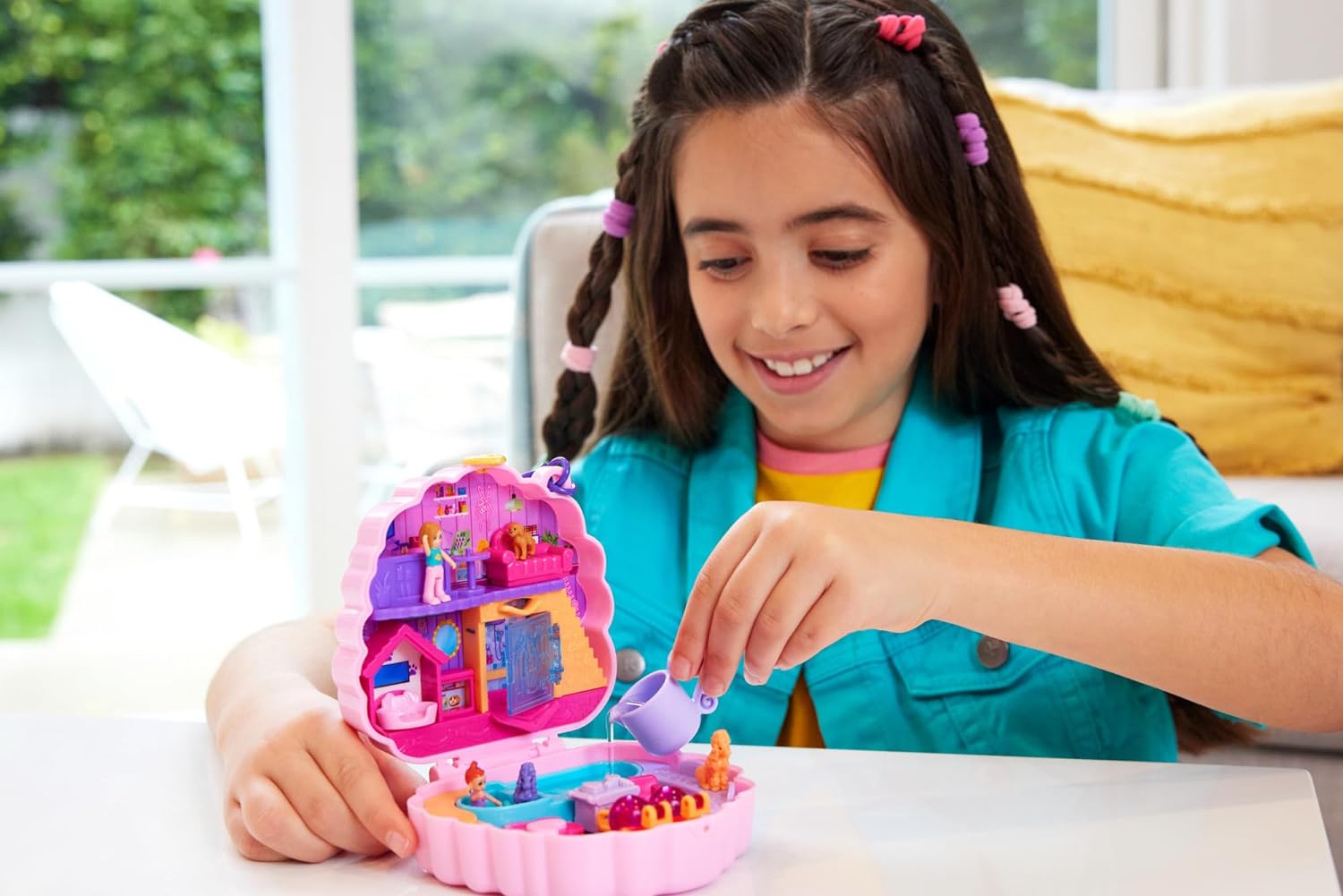 Mattel Polly Pocket: Compact Care and Glamour Box – pudl (HKV35)