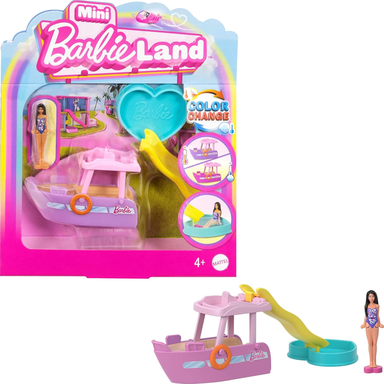 Mattel Barbie: Mini BarbieLand - Panenka a loď snů (HYF41)