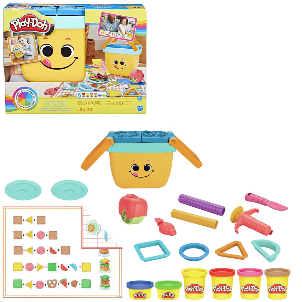 Hasbro Play-Doh: Starter Set Picnic Shapes (F6916)