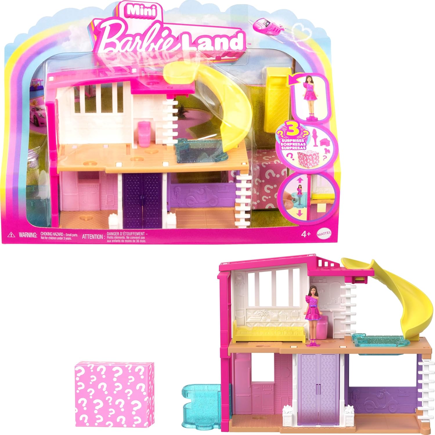 Mattel Barbie: Mini BarbieLand - Dům, panenka a doplňky (HYF47)