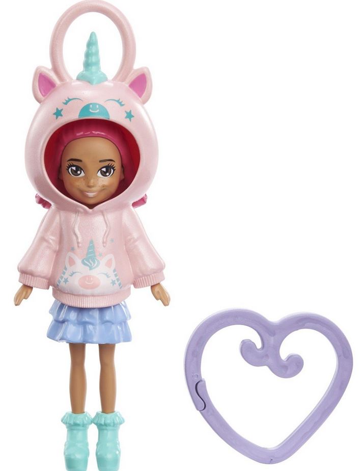 Mattel Polly Pocket - panenka Margot se svetrem Unicorn (HKW02)