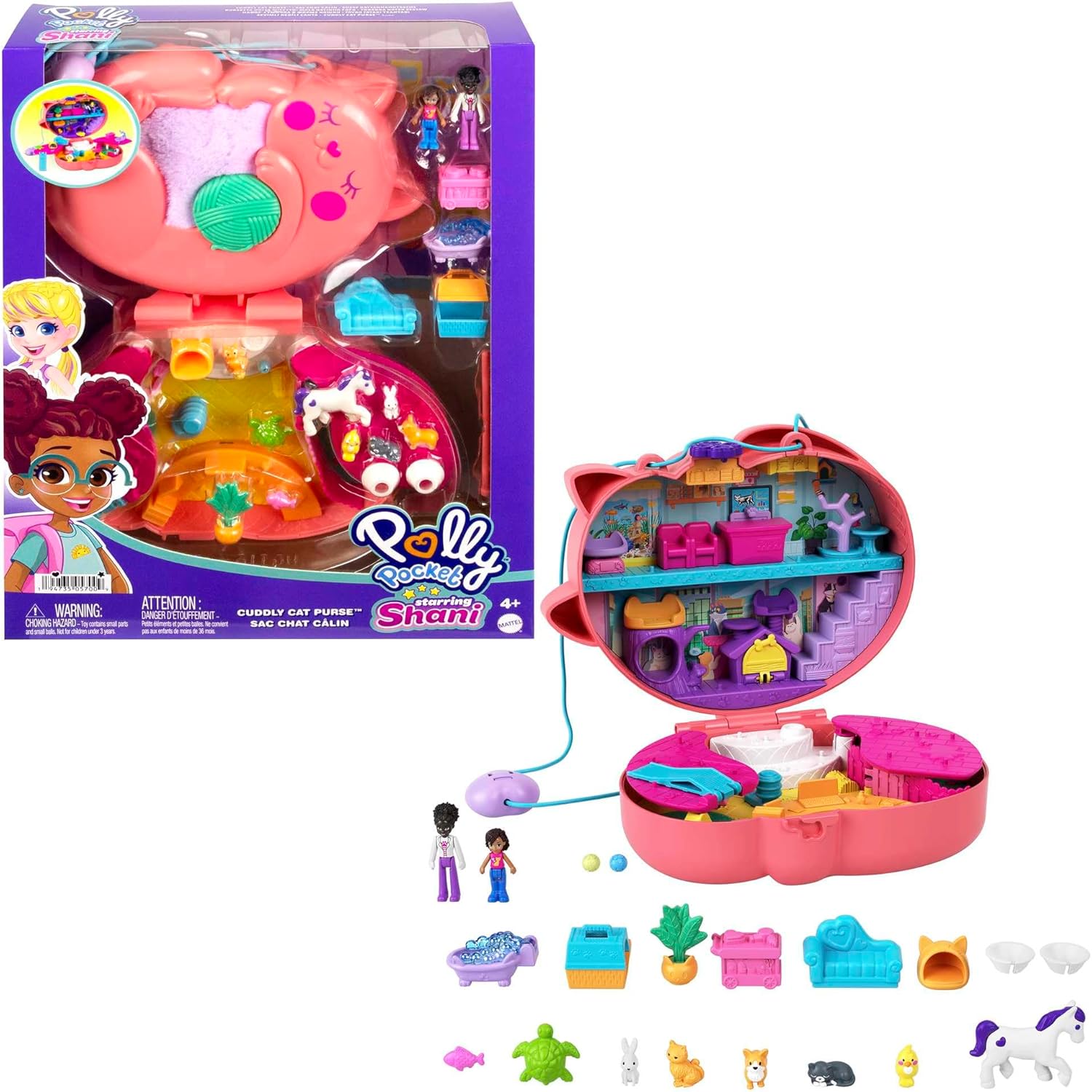 Mattel Polly Pocket – roztomilá peněženka (HGΤ16)