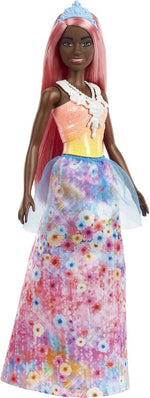 Mattel Barbie Dreamtopia: Princezna s tmavou pletí a světle růžovými vlasy (HGR14)