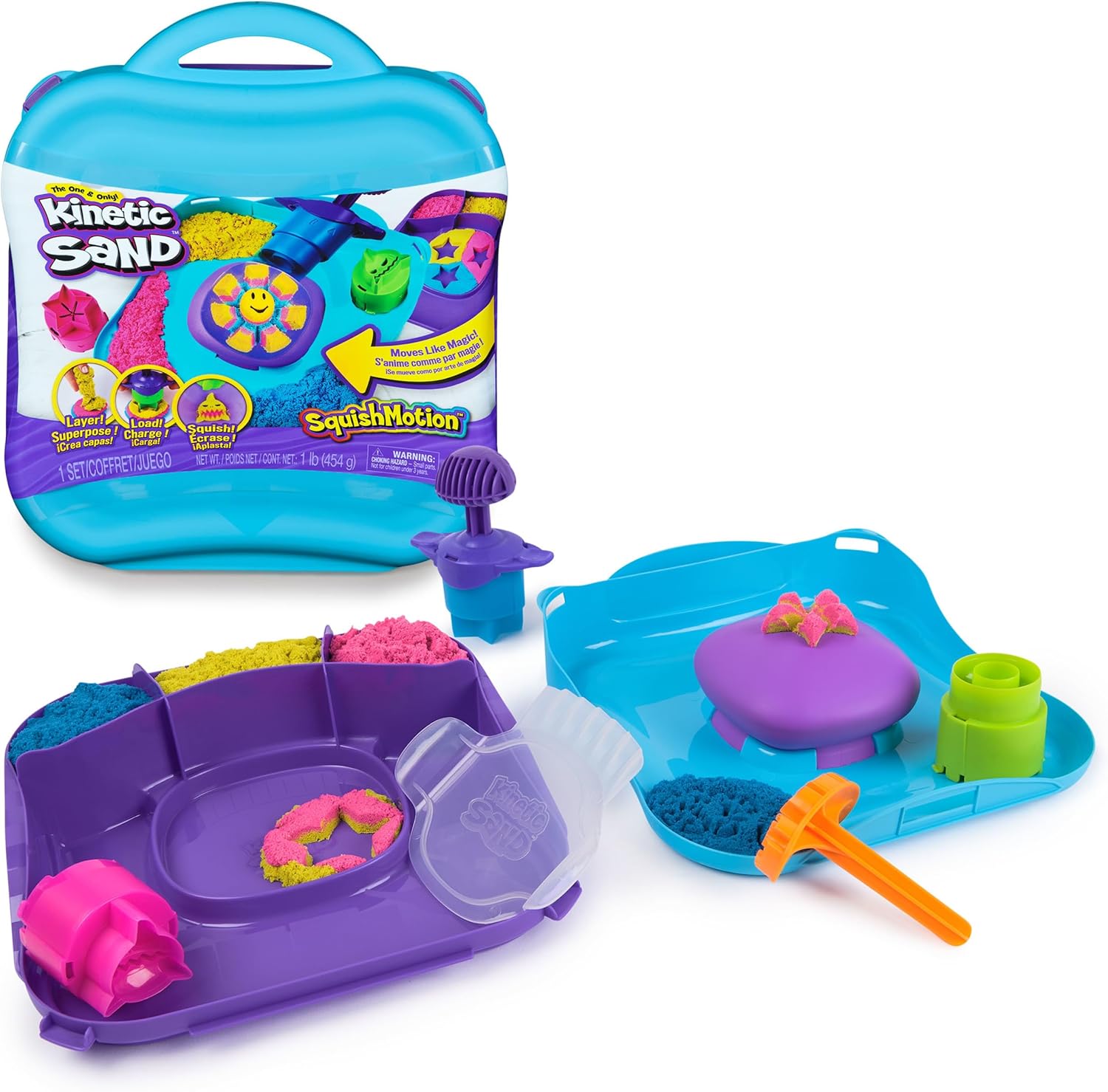 Spin Master Kinetic Sand: The One and Only - Squishmotion Set (6069401)