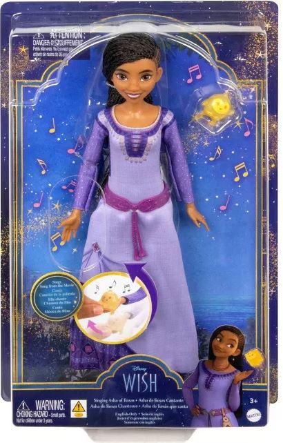 Mattel Disney: Wish - Pojoča Asha of Rosas Pojoča lutka (HPX26)