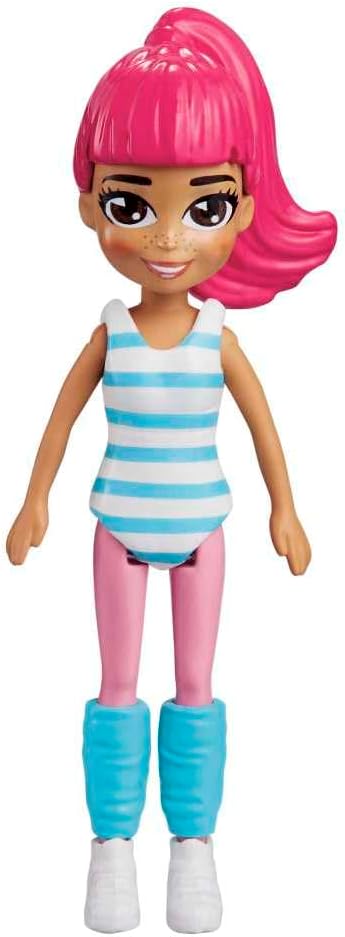 Mattel Polly Pocket - sportovní módní panenka (HKV87)