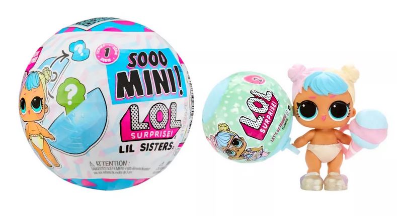 MGA LOL Překvapení!: Sooo Mini! Panenka Lil Sisters (Sidekick) (588436EUC)