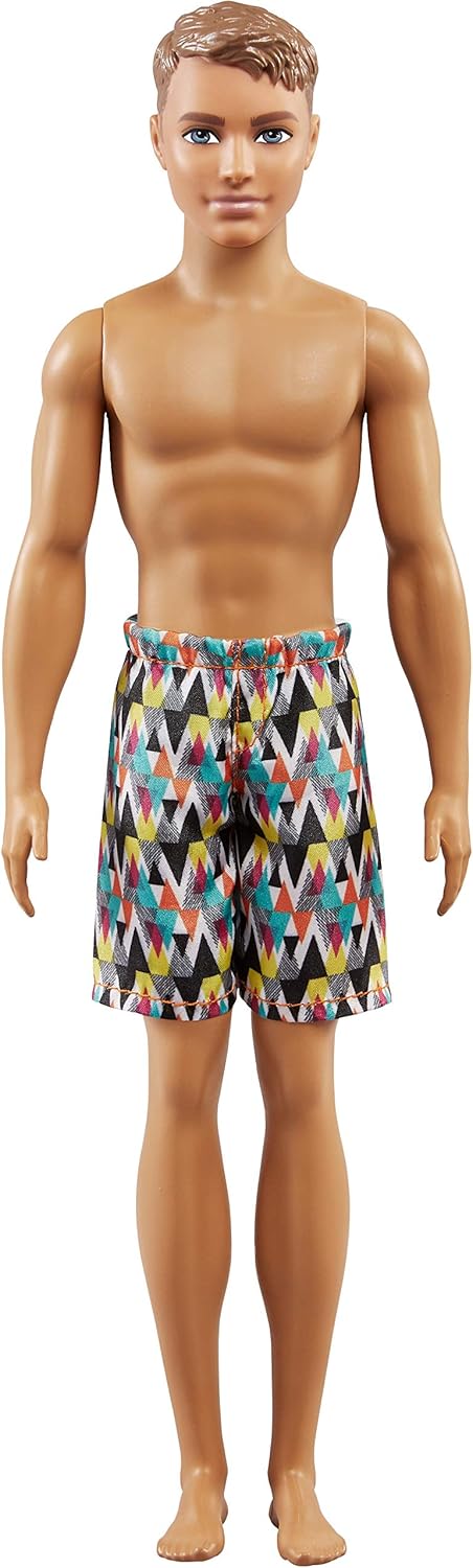 Mattel Barbie - Ken s kostkovanými kalhotami (FJF09)