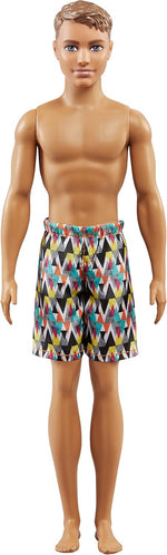 Mattel Barbie - Ken s kostkovanými kalhotami (FJF09)