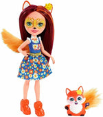 Mini panenka Mattel Enchantimals - Felicity Fox & Flick (FXM71)