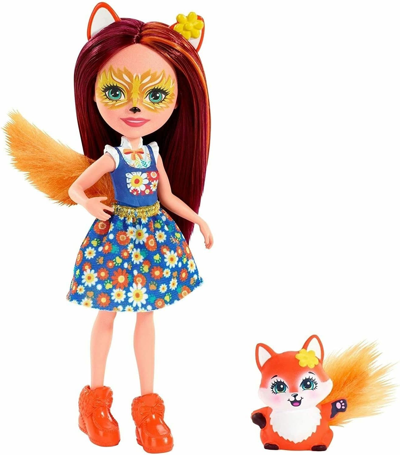 Mini panenka Mattel Enchantimals - Felicity Fox & Flick (FXM71)
