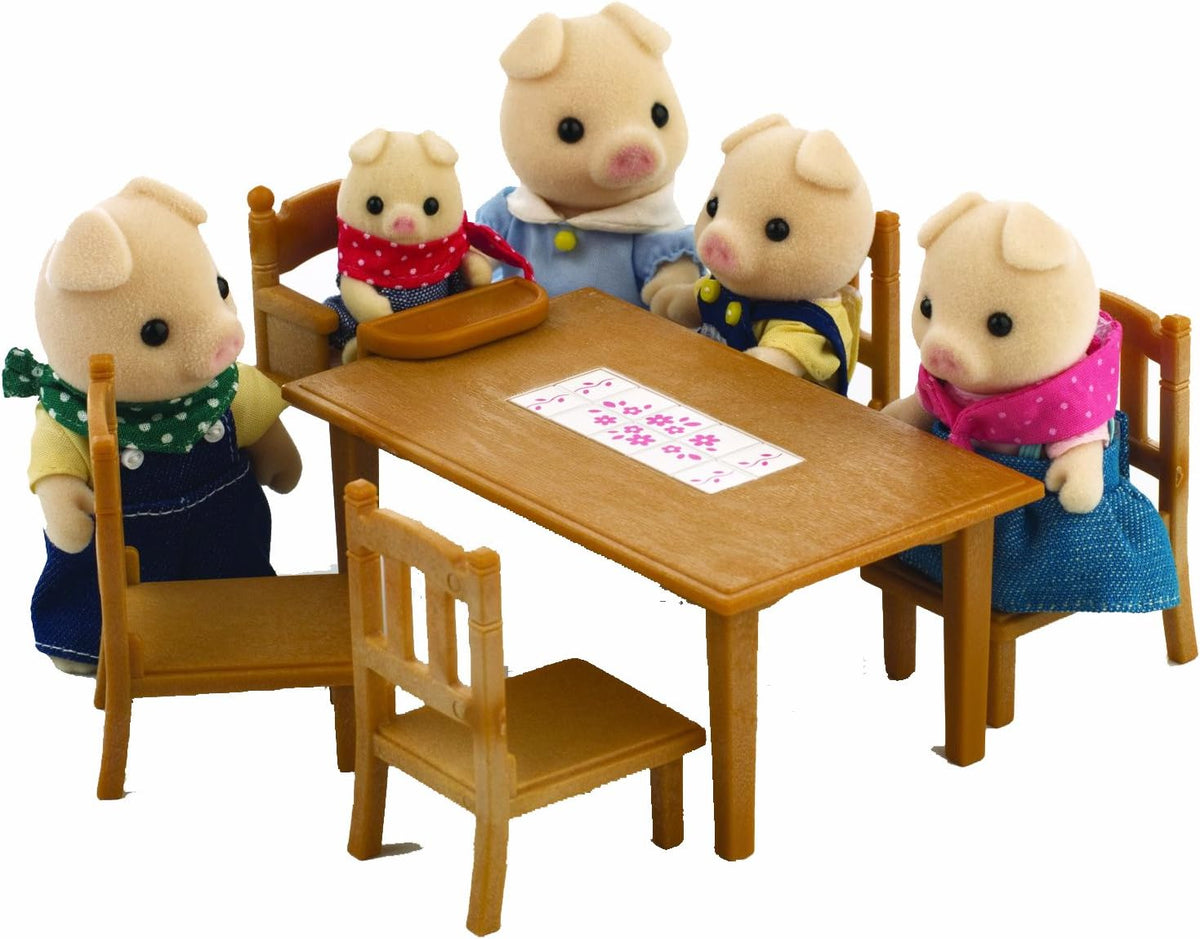Sylvanian Families Miza in stolčki za družino