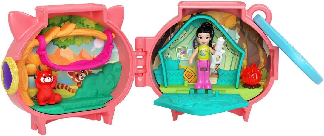Mattel Polly Pocket Mini - Kompaktní sada s plchem (HKV49)
