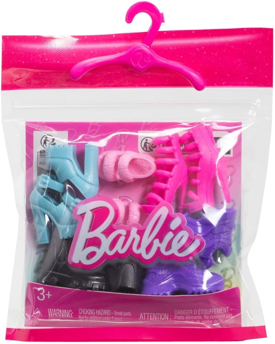 Mattel Barbie: Příslušenství – 5 párů bot (HWV71)