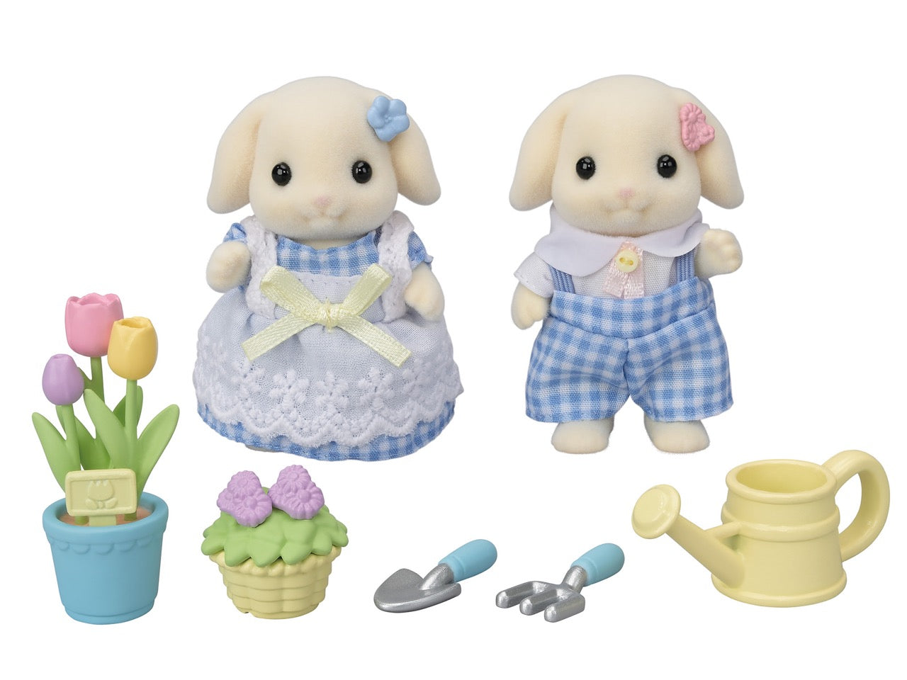 Sada pro květinové zahradnictví - Sestra a bratr Flora Rabbit