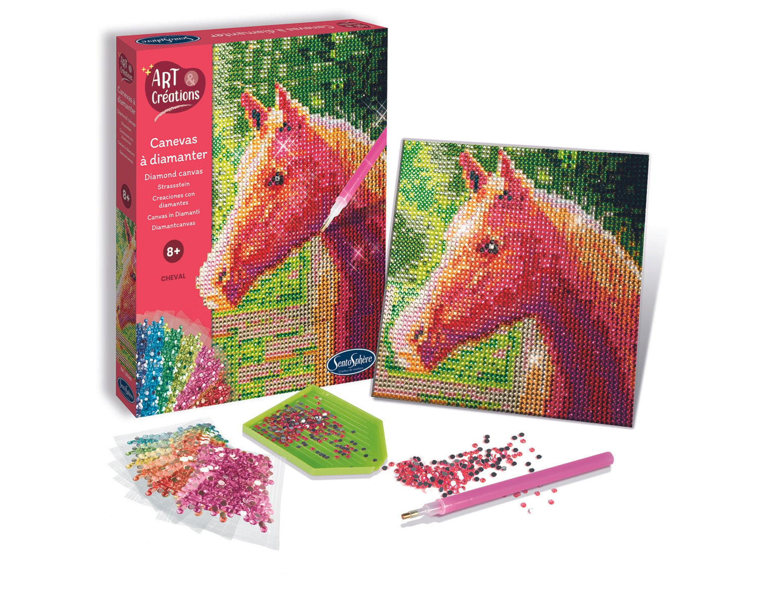 Art & Creations Canevas A Diamanter - Kůň