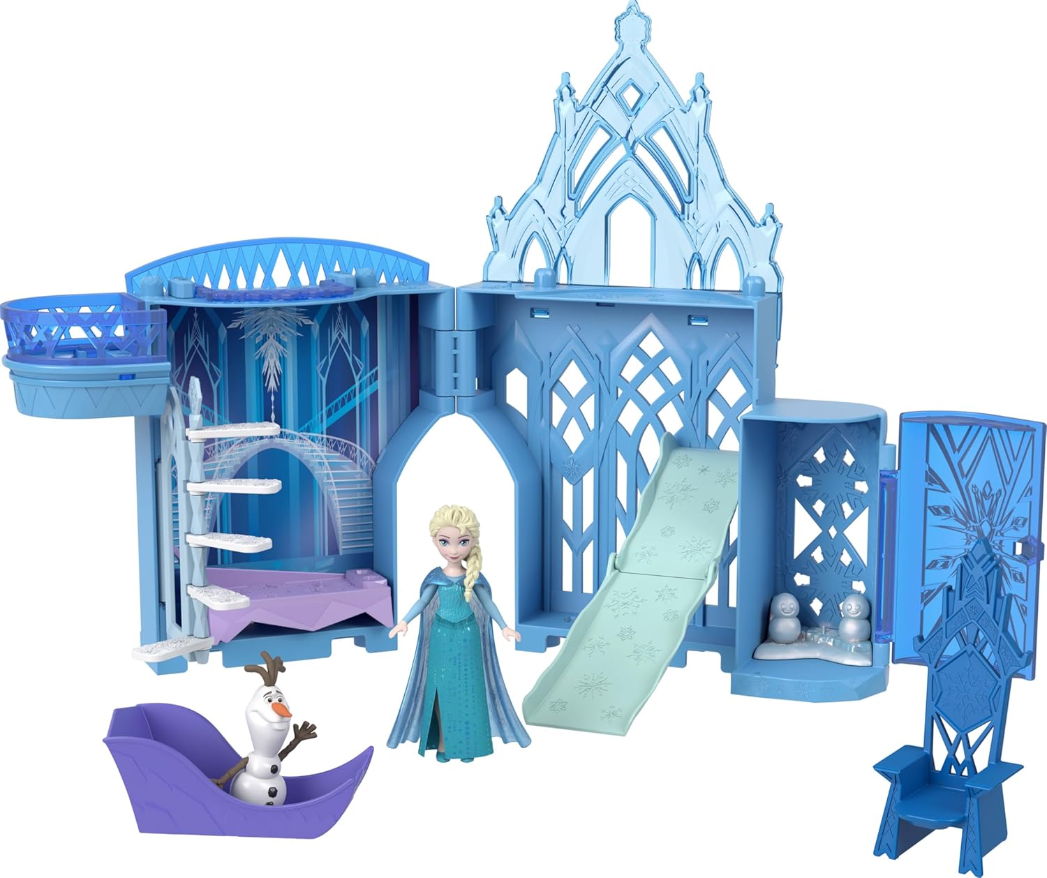 Mattel Disney Princess: Story Stackers - Elsa's Ice Palace (HLX01)