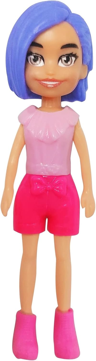 Mattel Polly Pocket – módní šatní skříň s motivem kočky (HKW07)