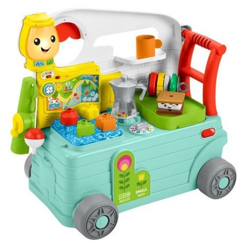 Fisher-Price – cestovní karavan 3 v 1 s inteligentními úrovněmi (HCK81)