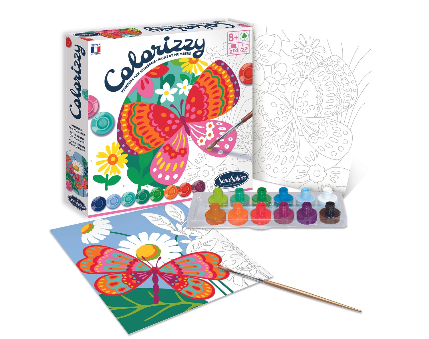 Colorizzy Paint podle čísel Butterfly