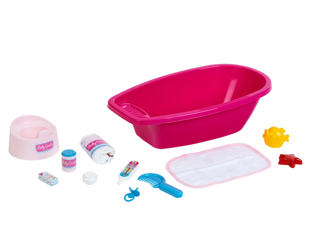Baby Coralie - Sada pro velkou vanu, s doplňky