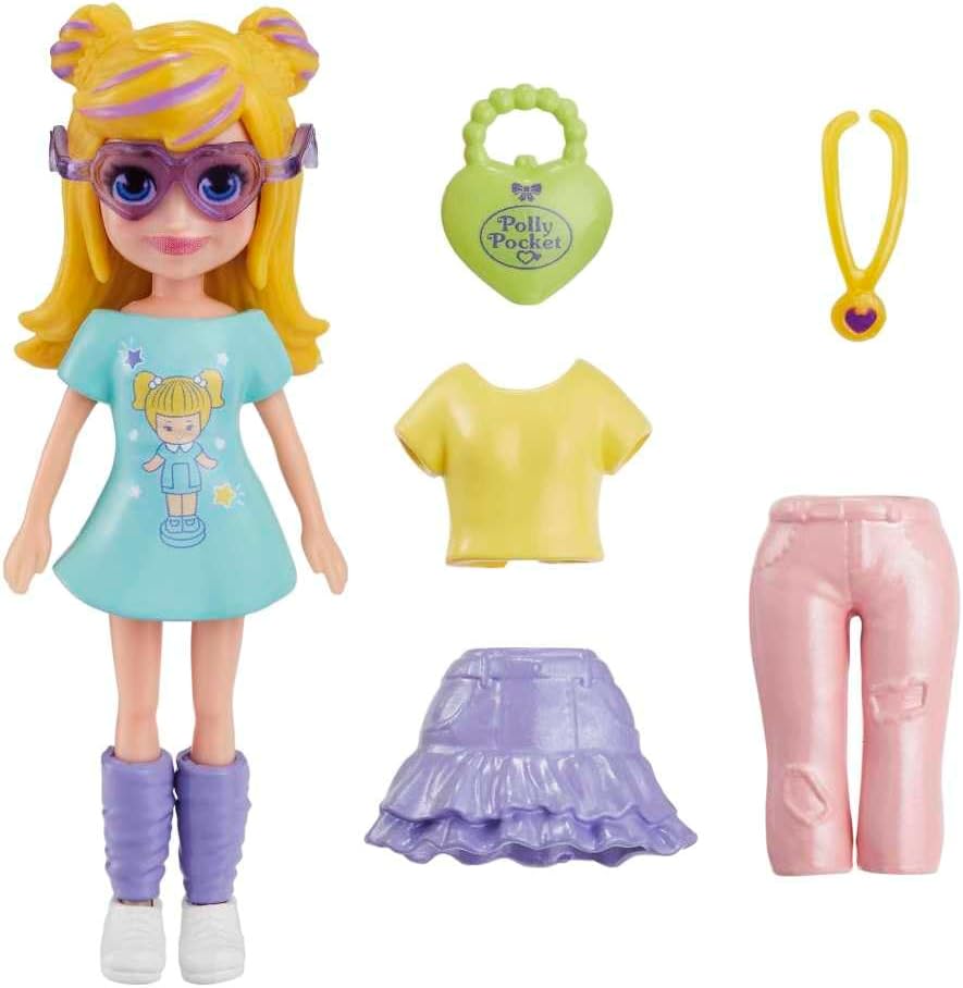 Mattel Polly Pocket - Morning Fashion Doll (HKV83)