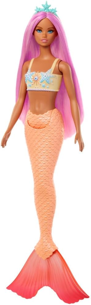 Mattel Barbie Dreamtopia: Růžová mořská víla (HRR05)