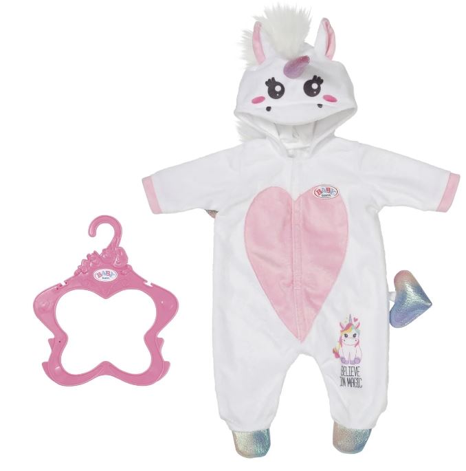 Baby Born – pyžamo Unicorn, 36 cm (832936-116722)