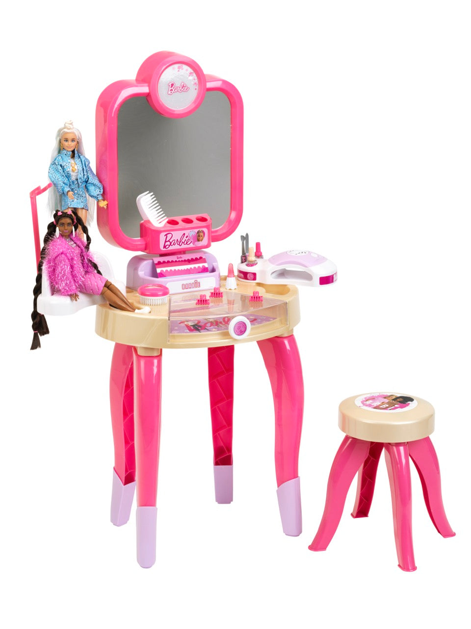 Barbie - Lepotni studio "Happy Vibes" s sušilcem za nohte