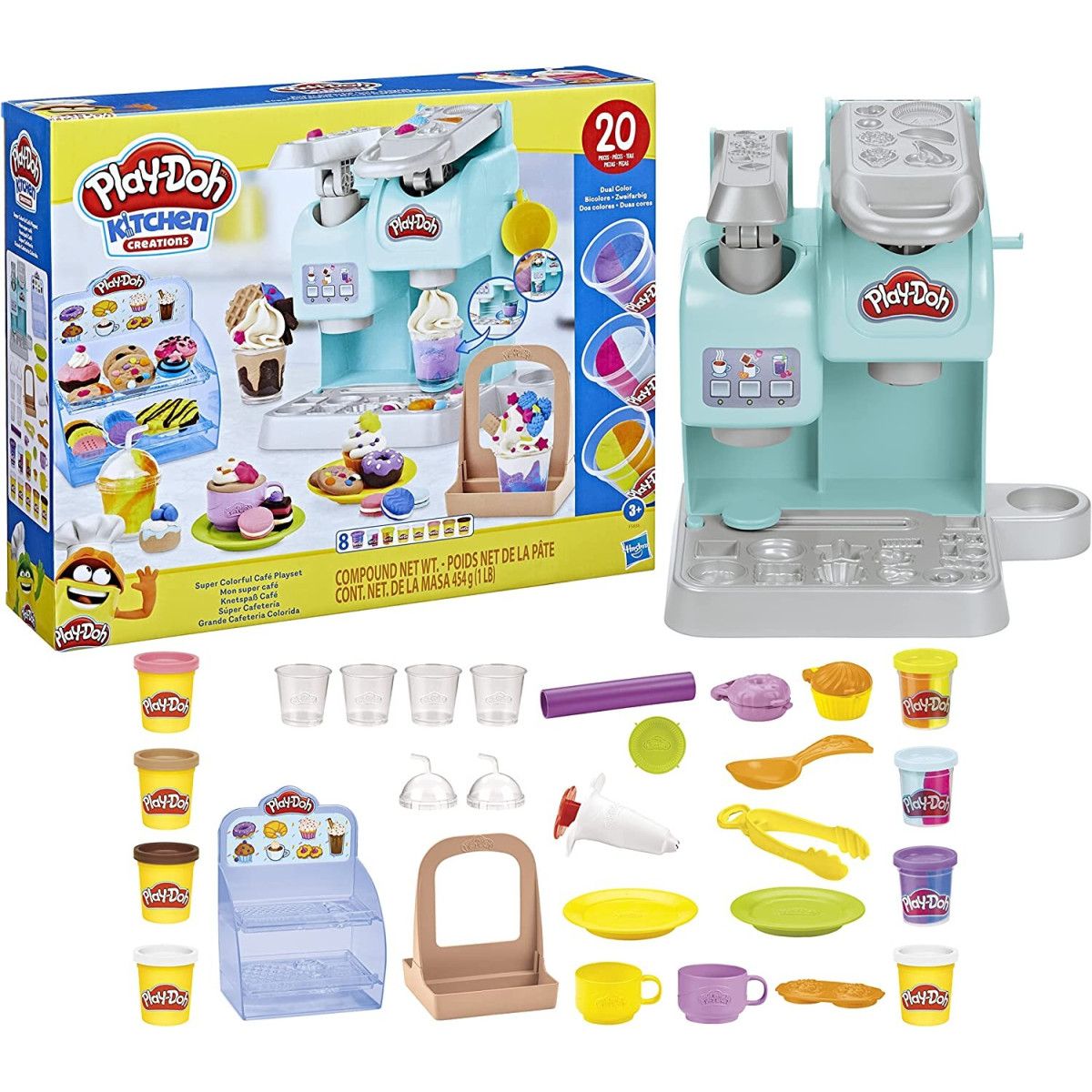 Hasbro Play-Doh: Super Colorful Café Play Set (F5836)