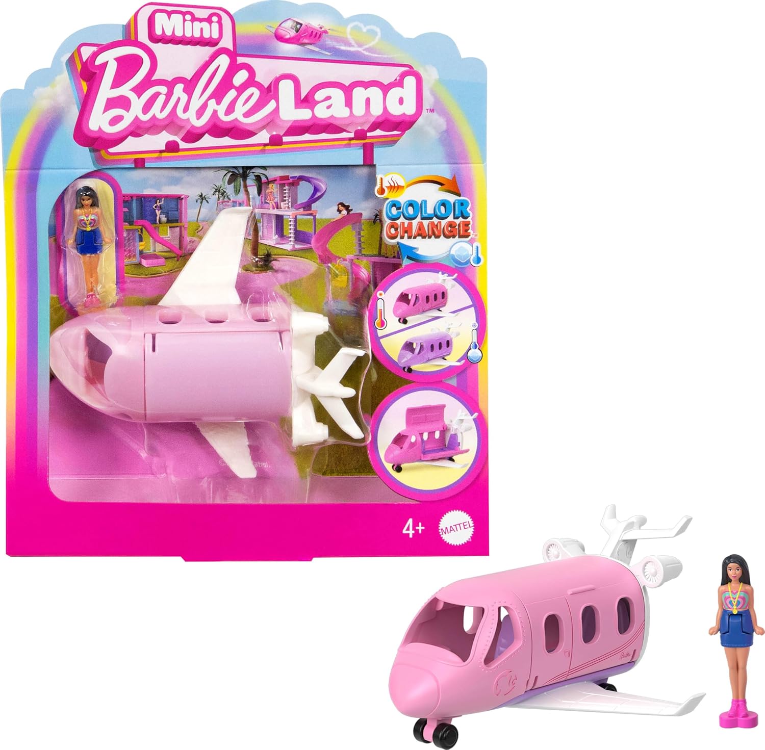 Mattel Barbie: Mini BarbieLand - Panenka a letadlo snů (HYF40)