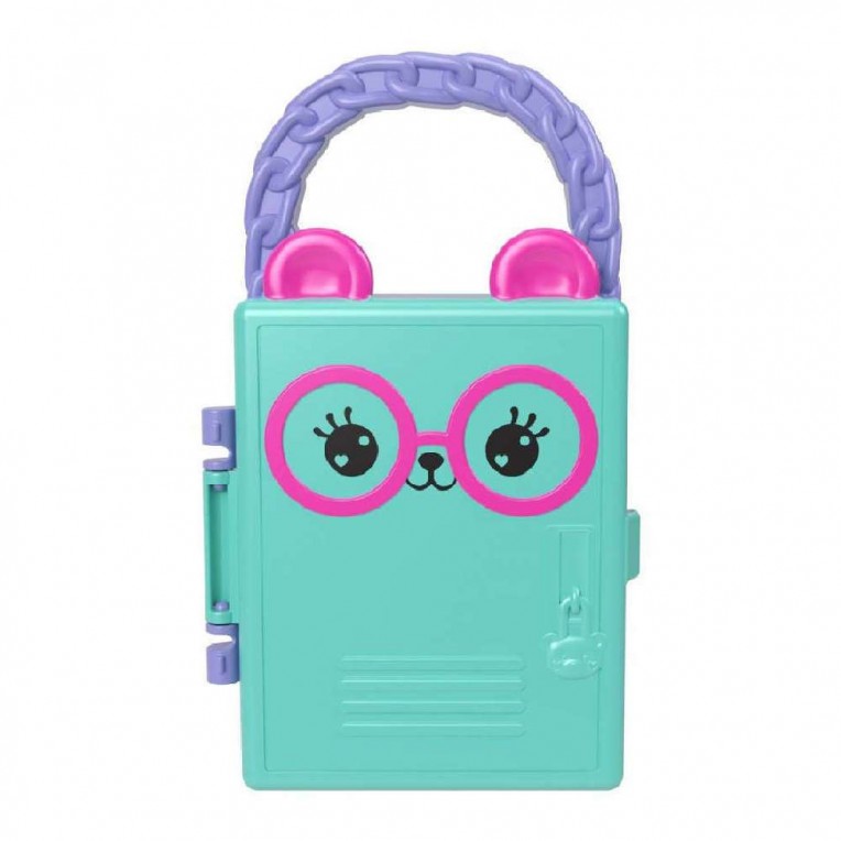 Mattel Polly Pocket - pouzdro Lil' Styles tyrkysové (HTV02)