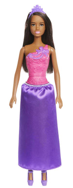 Barbie Dreamtopia Royal Doll – Brunetka s jiskřivě fialovou sukní a ladící čelenkou (HGR02)