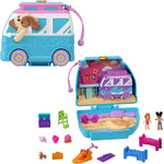 Mattel Polly Pocket: Kompaktní s projížďkou po moři se štěnětem (HRD36)