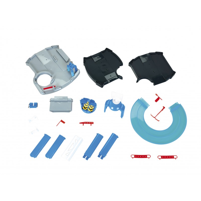 Theo Klein 2813 Bosch Car Service – Vícepodlažní parkoviště s 5 úrovněmi