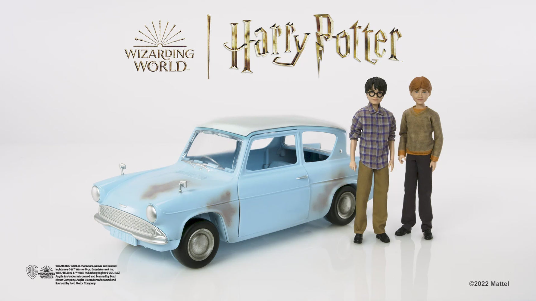 Mattel Harry Potter: Harry in Ronov Letajoči Avtomobil (HHX03)