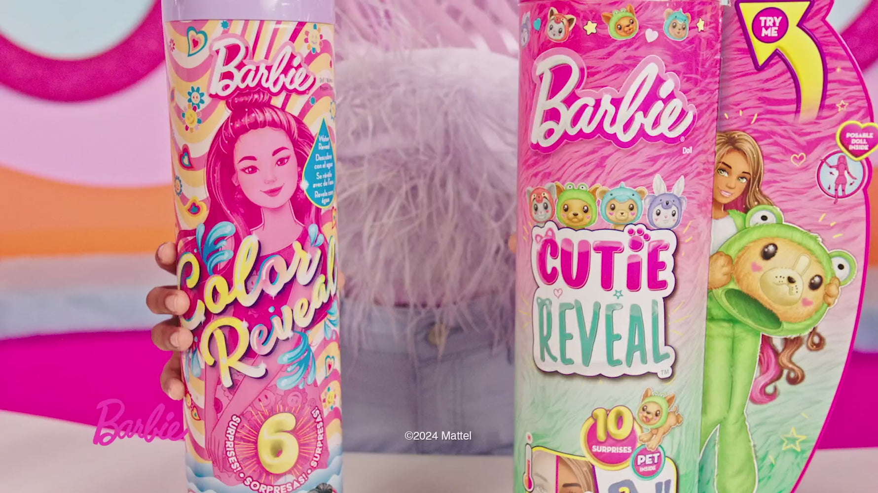 Mattel Barbie - Lutka medvedek kot delfin (HRK25)