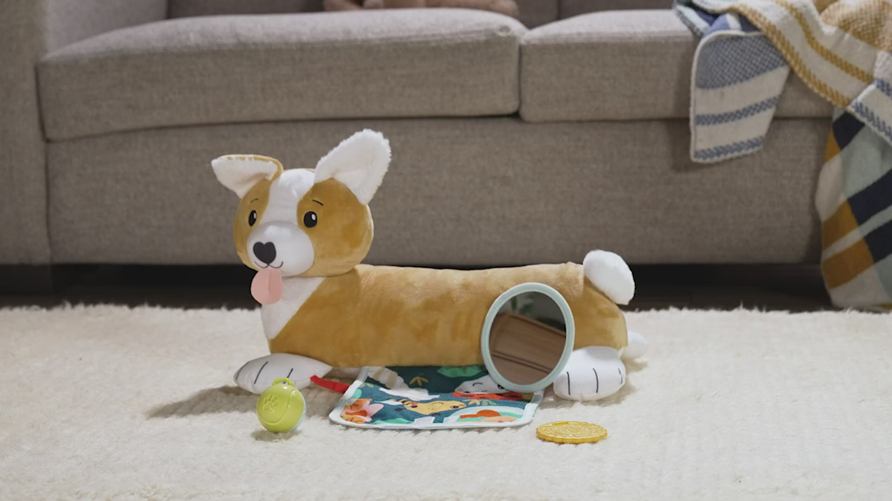 Fisher-Price - 3-v-1 Blazina trebušček kužka (HJW10)