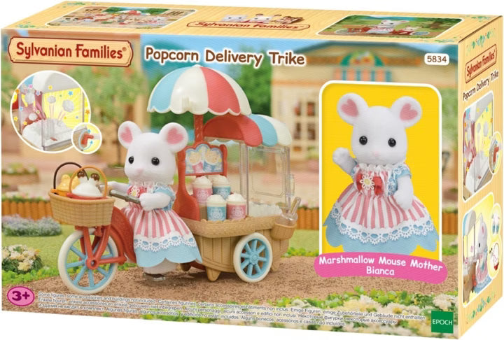 Sylvanian Families – Tříkolka na rozvoz popcornu
