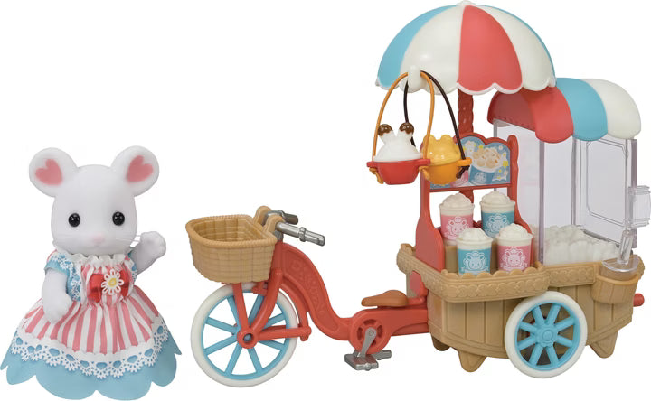Sylvanian Families – Tříkolka na rozvoz popcornu