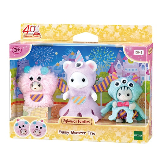Trio z průvodu monster - Sylvanian Families