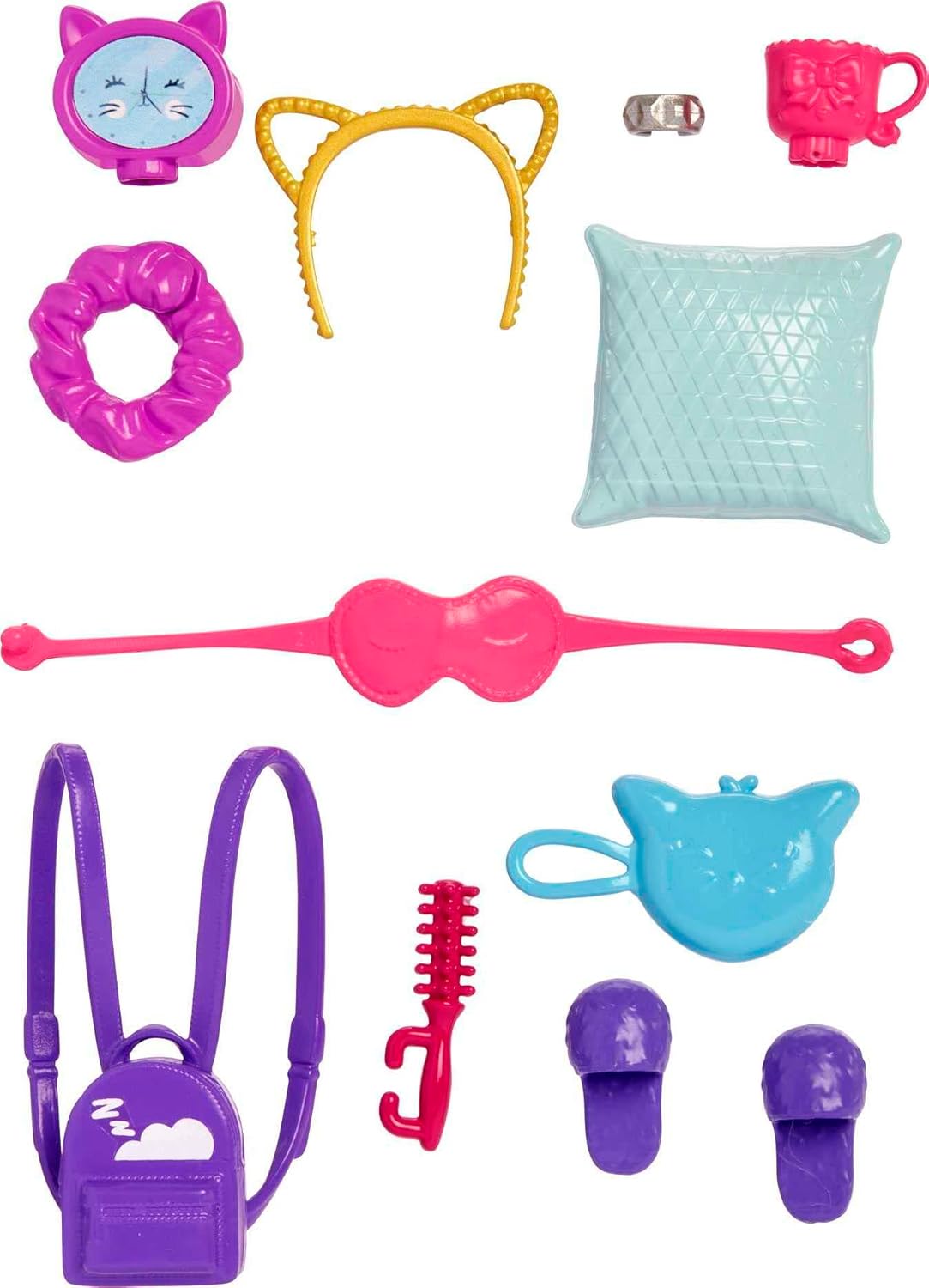 Barbie modni dodatki – Pižama zabava (HJT29)