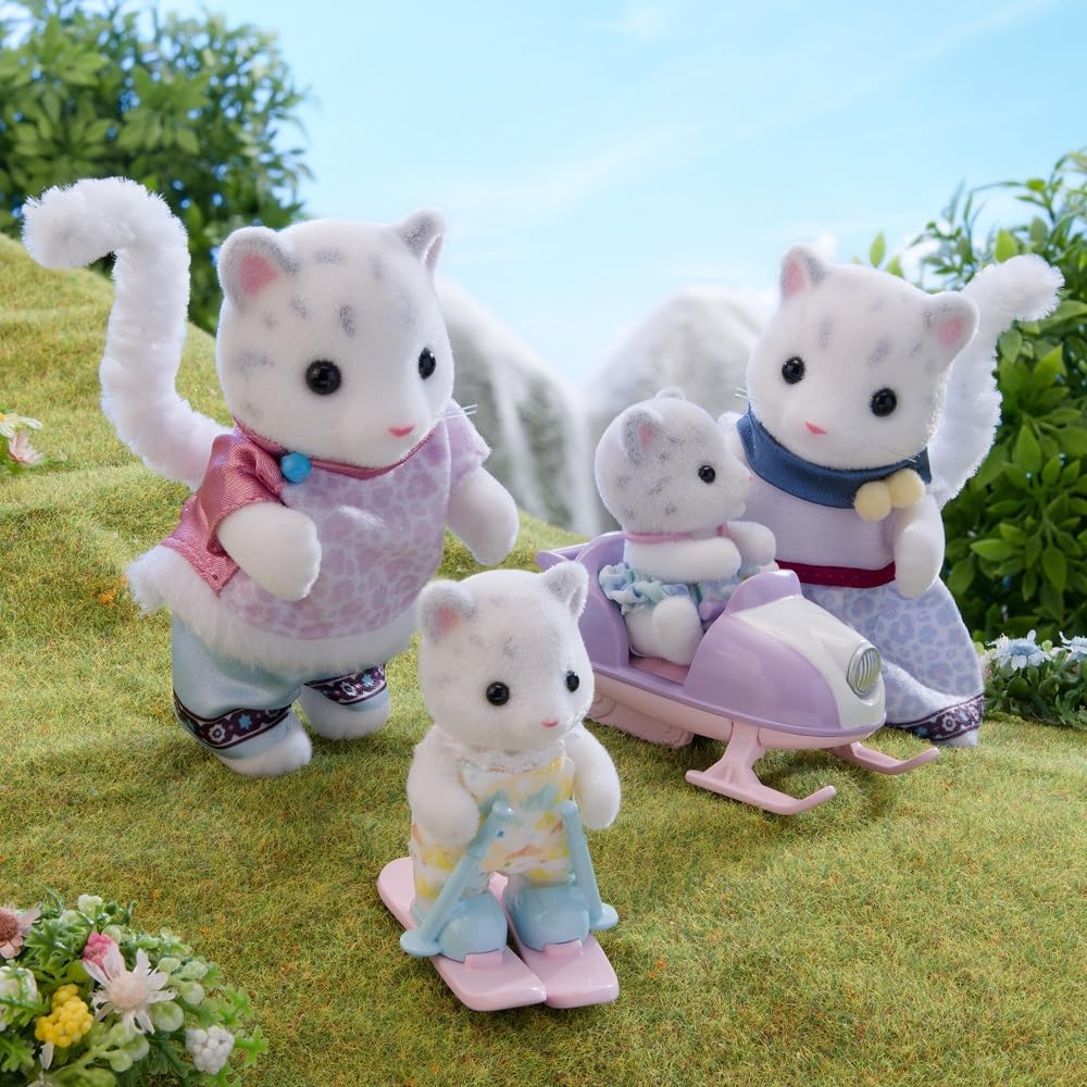 Sylvanian Families – Rodina sněžného leoparda 5814