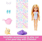 Barbie Chelsea - Mavričen Tobogan z malim kužkom (HTK39)