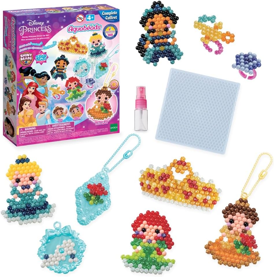 Aquabeads Disney princezna - sada na převlékání